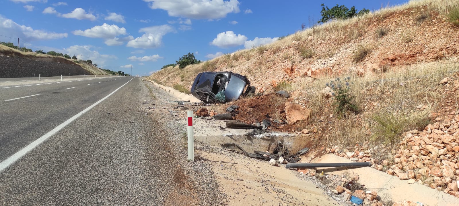 besnide trafik kazası1 yaralı