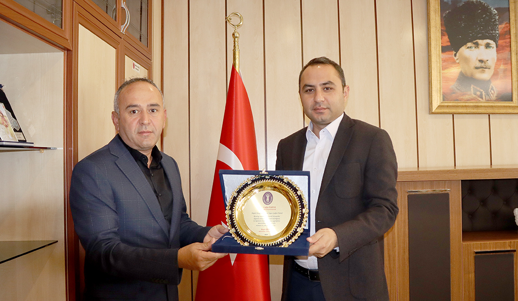 Esnaf Odası Kaymakam Partal Plaket