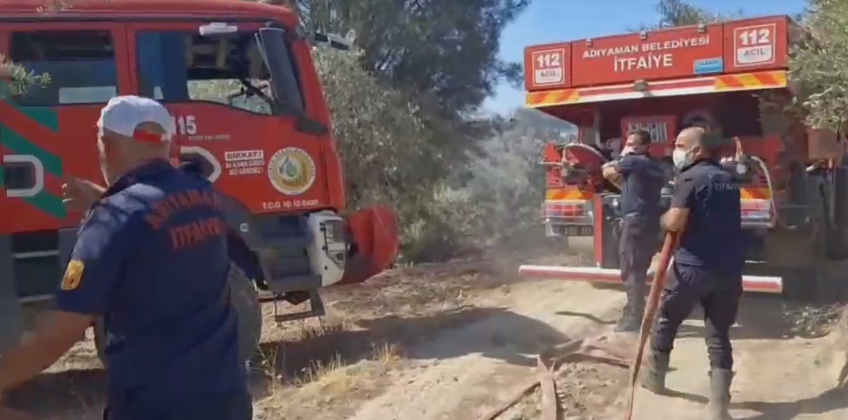 Adiyaman Belediyesi Hatay Yangin