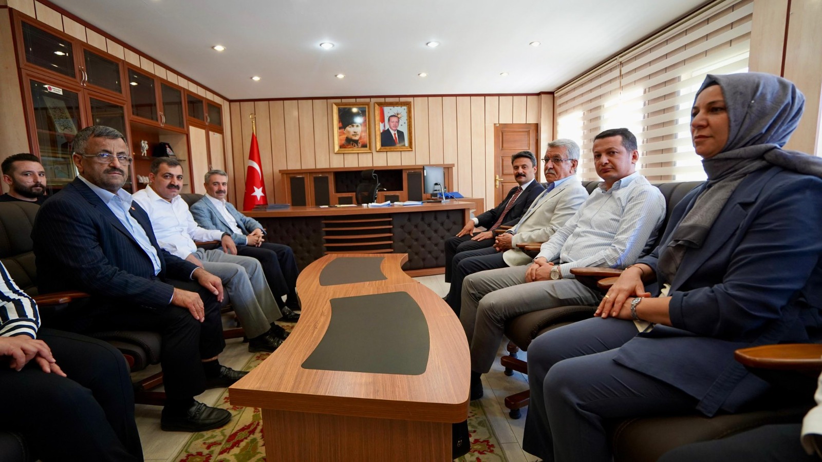 Alkayış Besnı Kaymakam Zıyaret (1)-1
