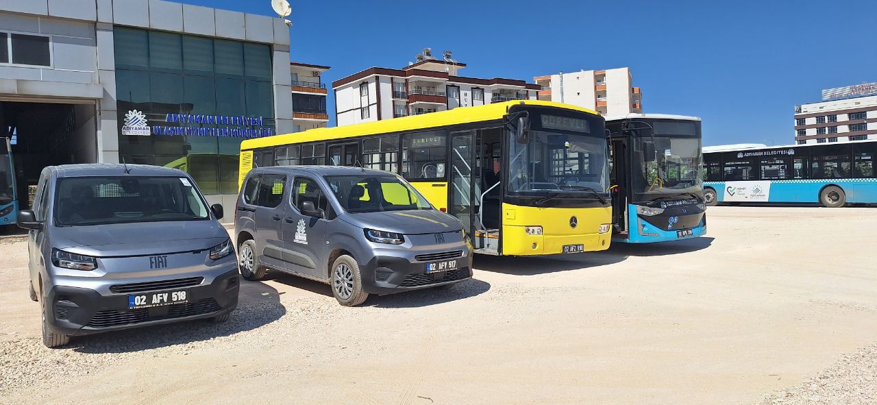 Adıyaman Belediyesine Araç Desteği