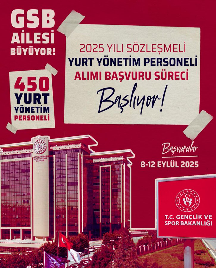 Gençlik Spor Personel Alımı