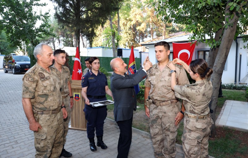 Adıyaman Jandarma’da Rütbe Terfi Heyecanı…1