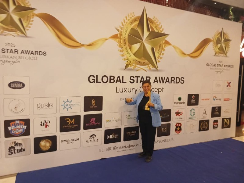 Adıyamanlı Şair’e “Global Star Awards” Ödülü Verildi