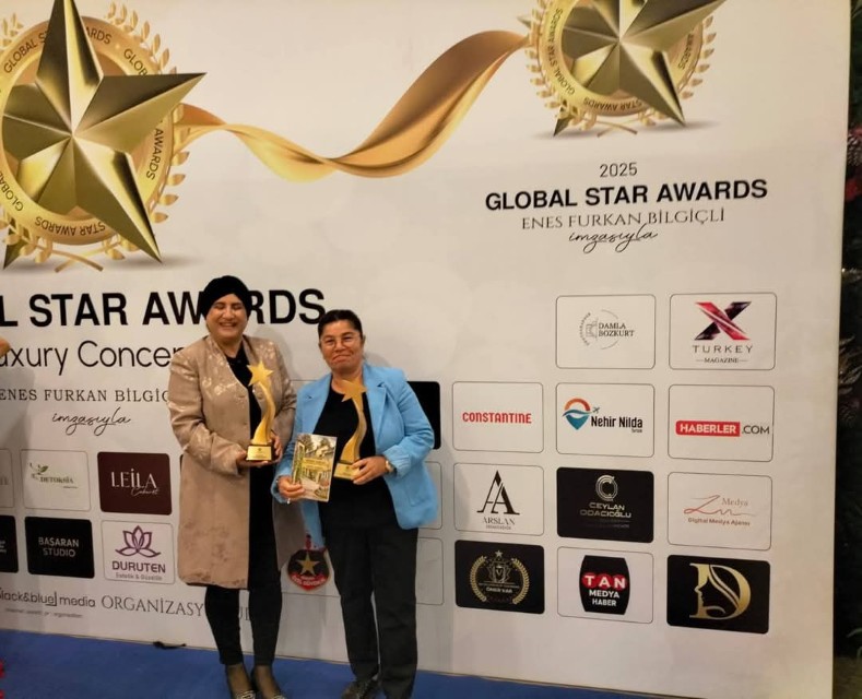 Adıyamanlı Şair’e “Global Star Awards” Ödülü Verildi3