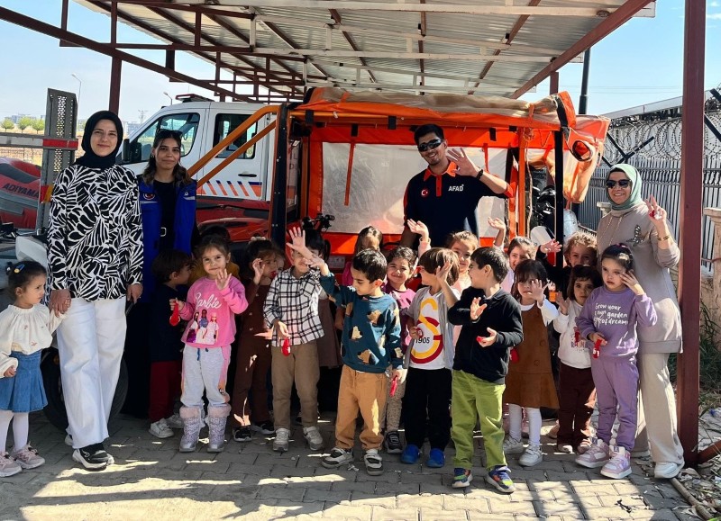 Afad’dan Miniklere Afet Farkındalık Eğitimi21