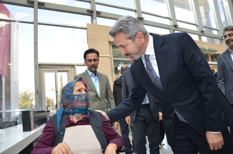 Ahmet Aydın, Adıyaman’a Çıkartma Yaptı5