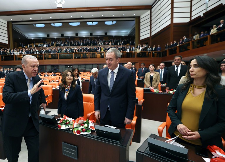Cumhurbaşkanı Erdoğan, Yasama Yılını Başlattı1-1