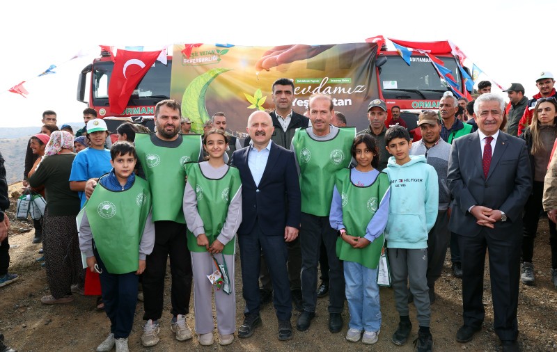 Adıyaman Ve Çevre İllerde Fidanlar Dikildi (2)