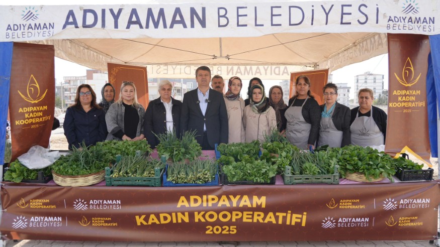 Adıyaman’da Kadın Emeğiyle Üretilen Sebzeler Tezgâha Çıktı 2