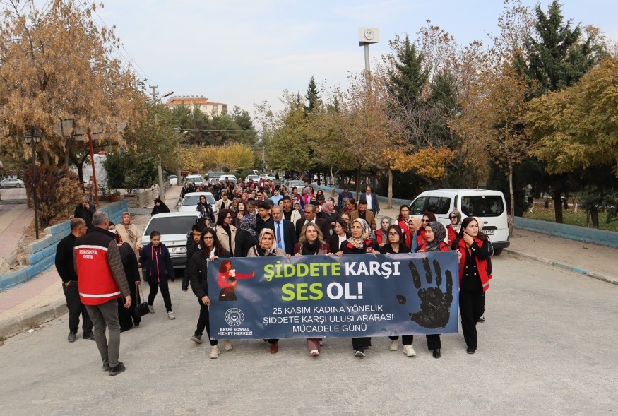 Besni Shm’den Kadına Şiddete Karşı Yürüyüş9