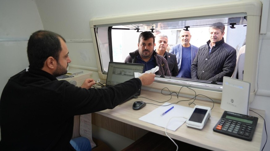 Adıyaman Belediyesi’nin Mobil Veznesi Hizmete Başladı 1