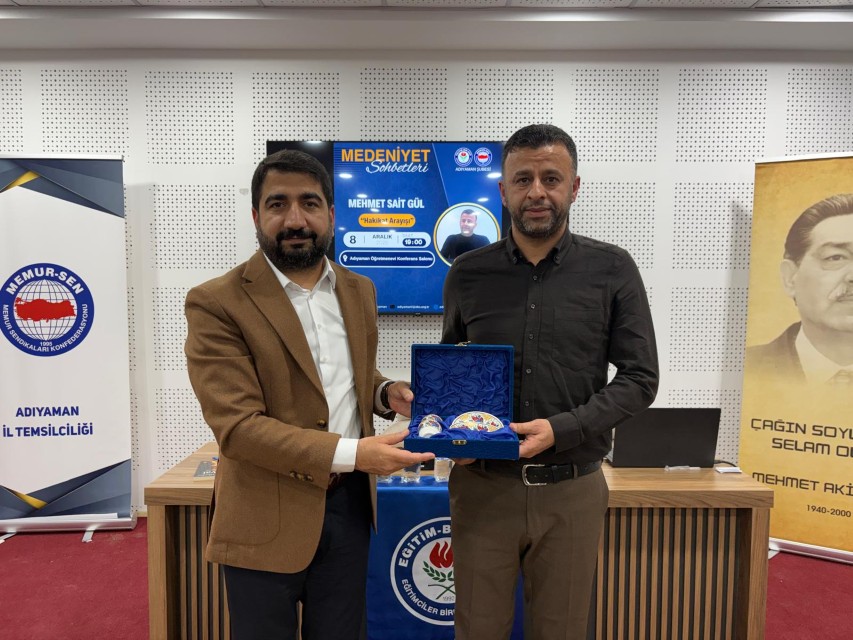 Adıyaman Medeniyet Sohbetleri Devam Ediyor1