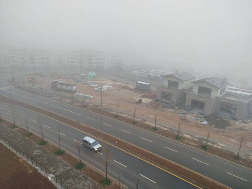 Adıyaman Ve İlçeleri Güne Sisle Uyandı1