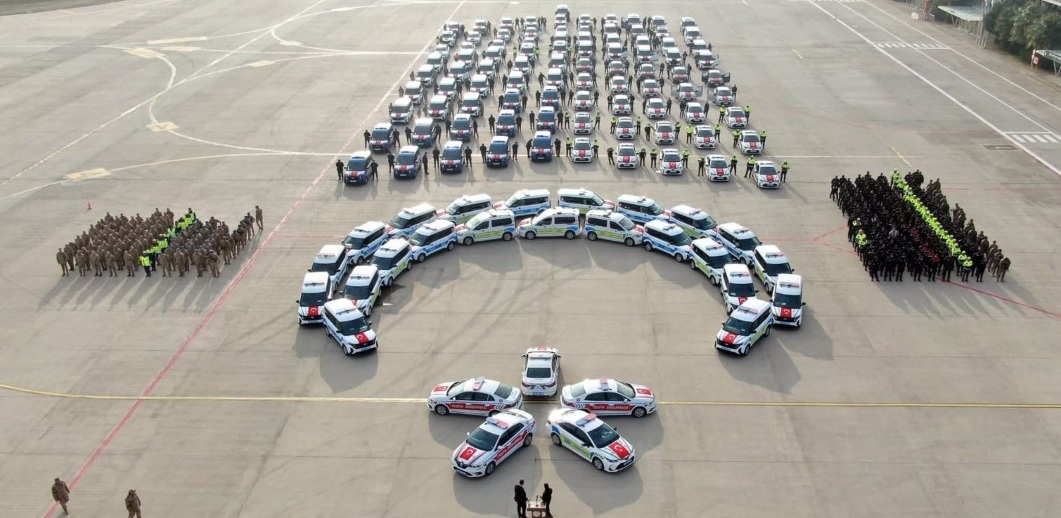 Adıyaman’ın Güvelik Hizmetine 116 Yeni Araç Katıldı2