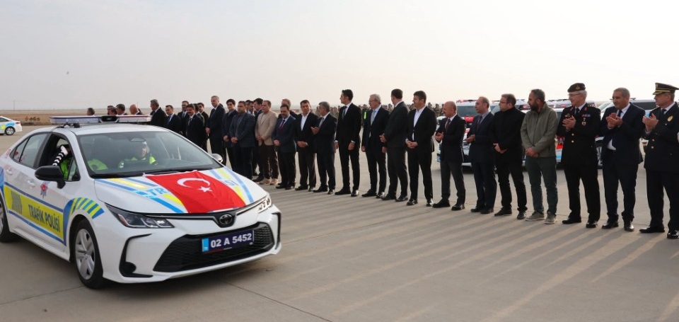 Adıyaman’ın Güvelik Hizmetine 116 Yeni Araç Katıldı4