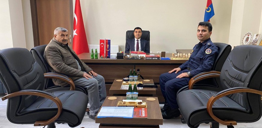 Tut Kaymakamı’ndan Jandarma’ya Ziyaret1