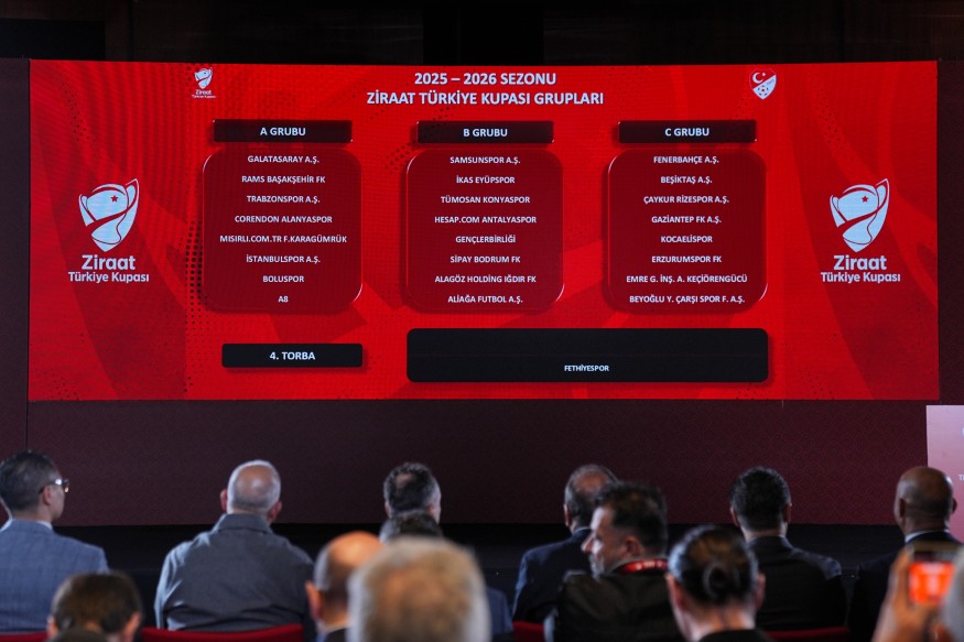 Ziraat Türkiye Kupası'nda Gruplar Belli Oldu-1