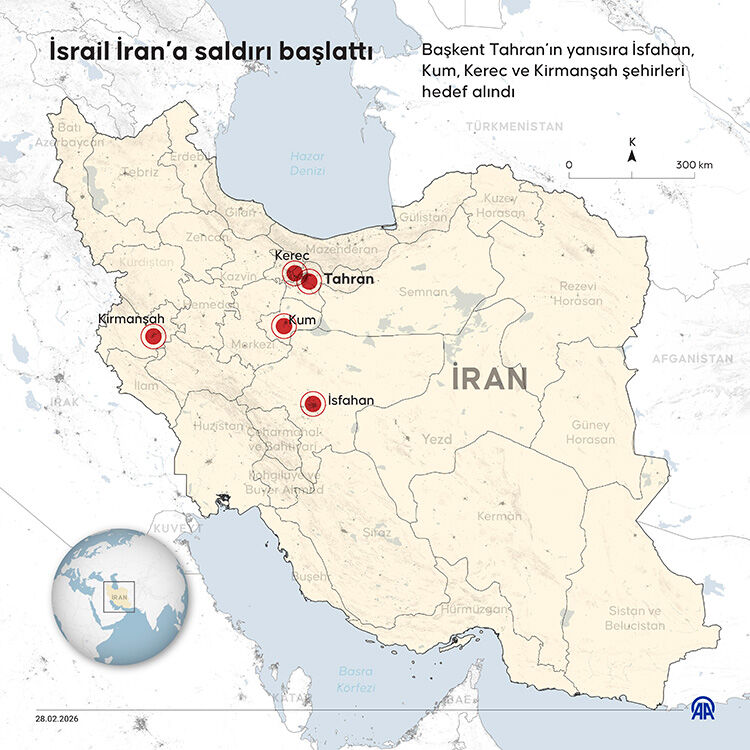 Abd Israil Iran Saldırı (1)