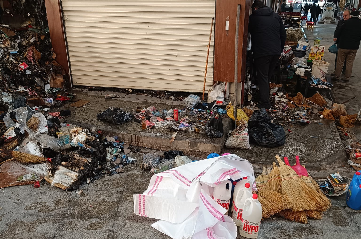 Besni Dükkan Yangını1