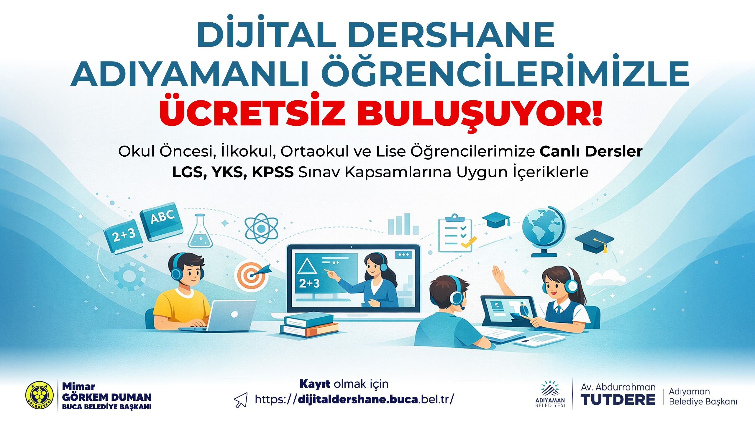 Dijital Dershane Duyuru Görseli