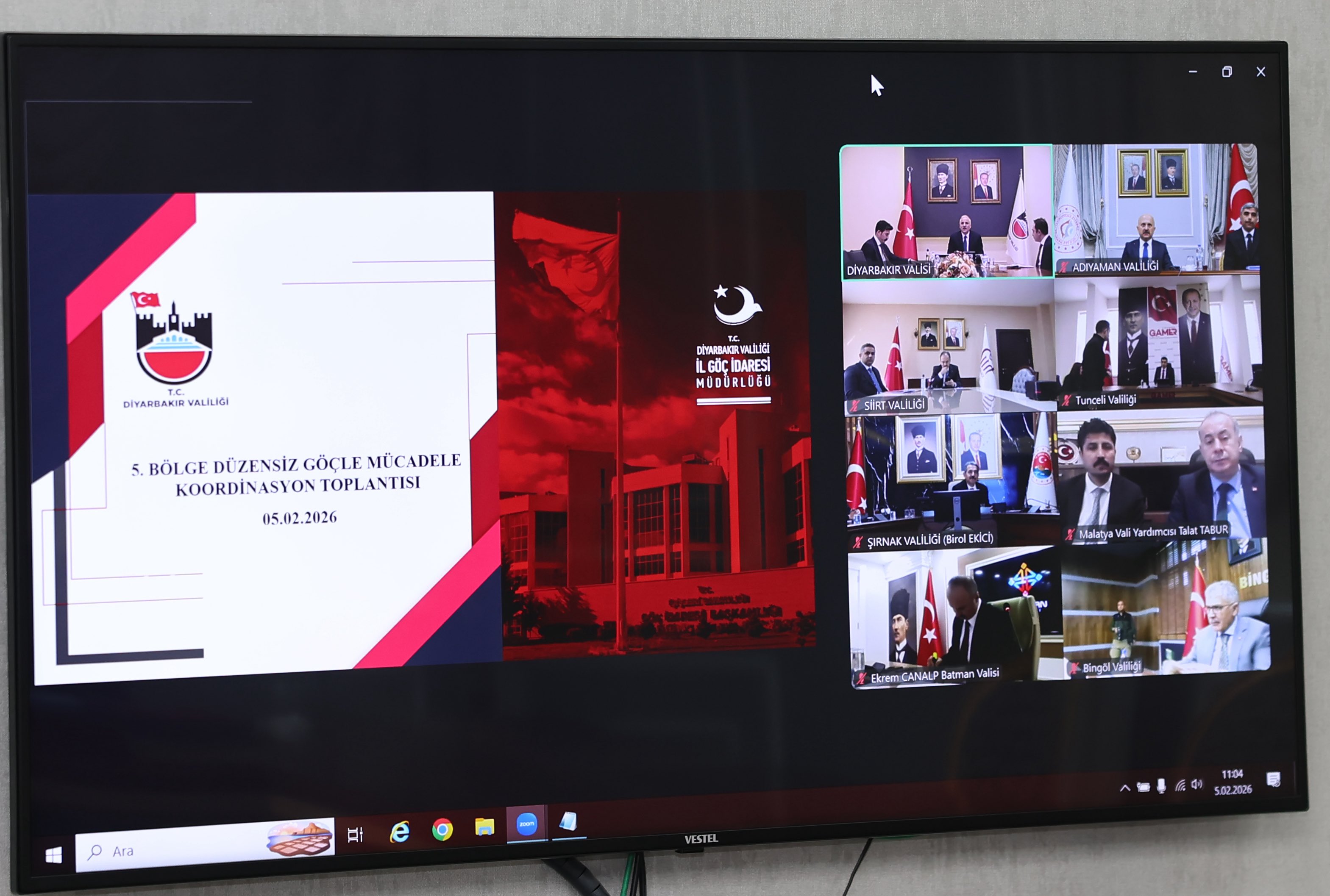 Düzensiz Göçle Mücadele Bölge Toplantısı Yapıldı1