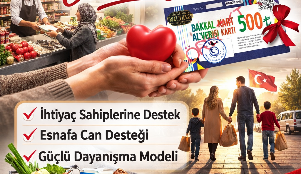 Gaziantep’in Bakkal Kart Modeli Örnek Oldu