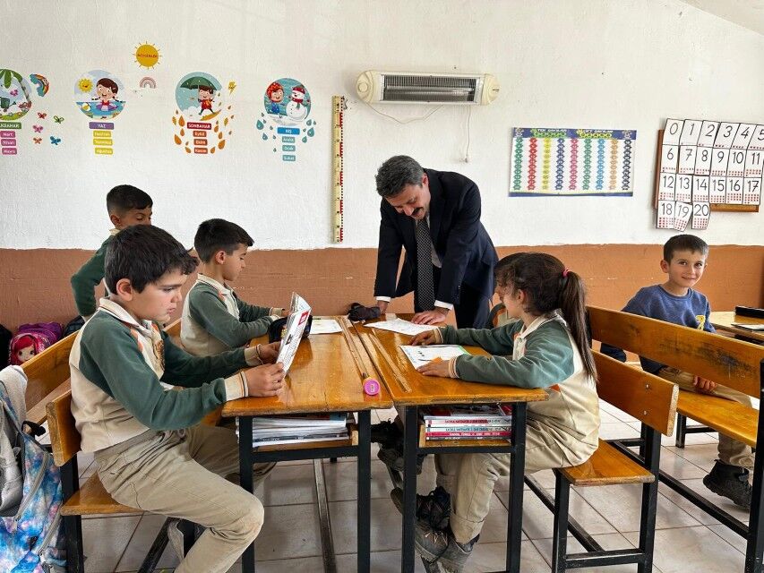 Kaymakam Aslan’dan Boybeypınarı İlkokulu’na Ziyaret1