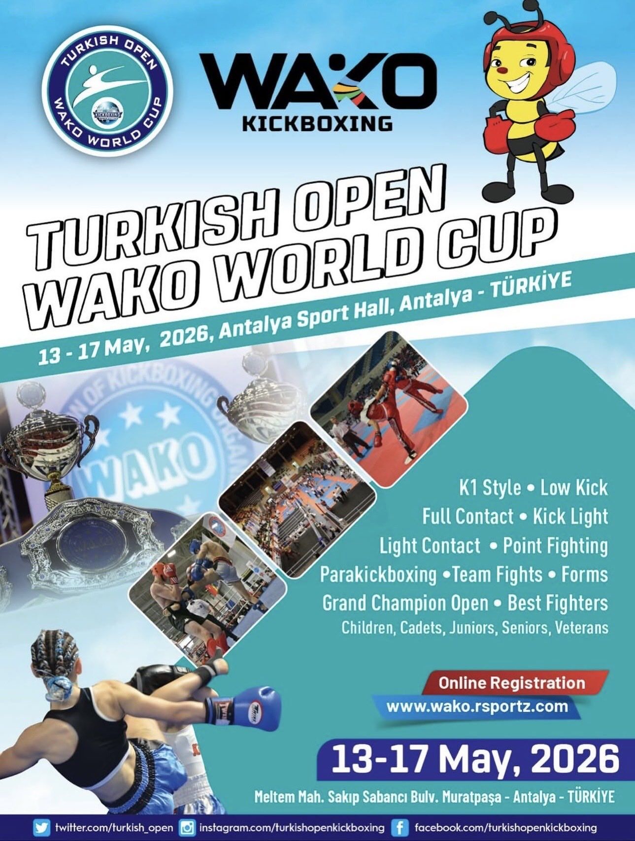 Türk Dünyası Kick Boks Şampiyonası Antalya'da - Güncel Gazetesi
