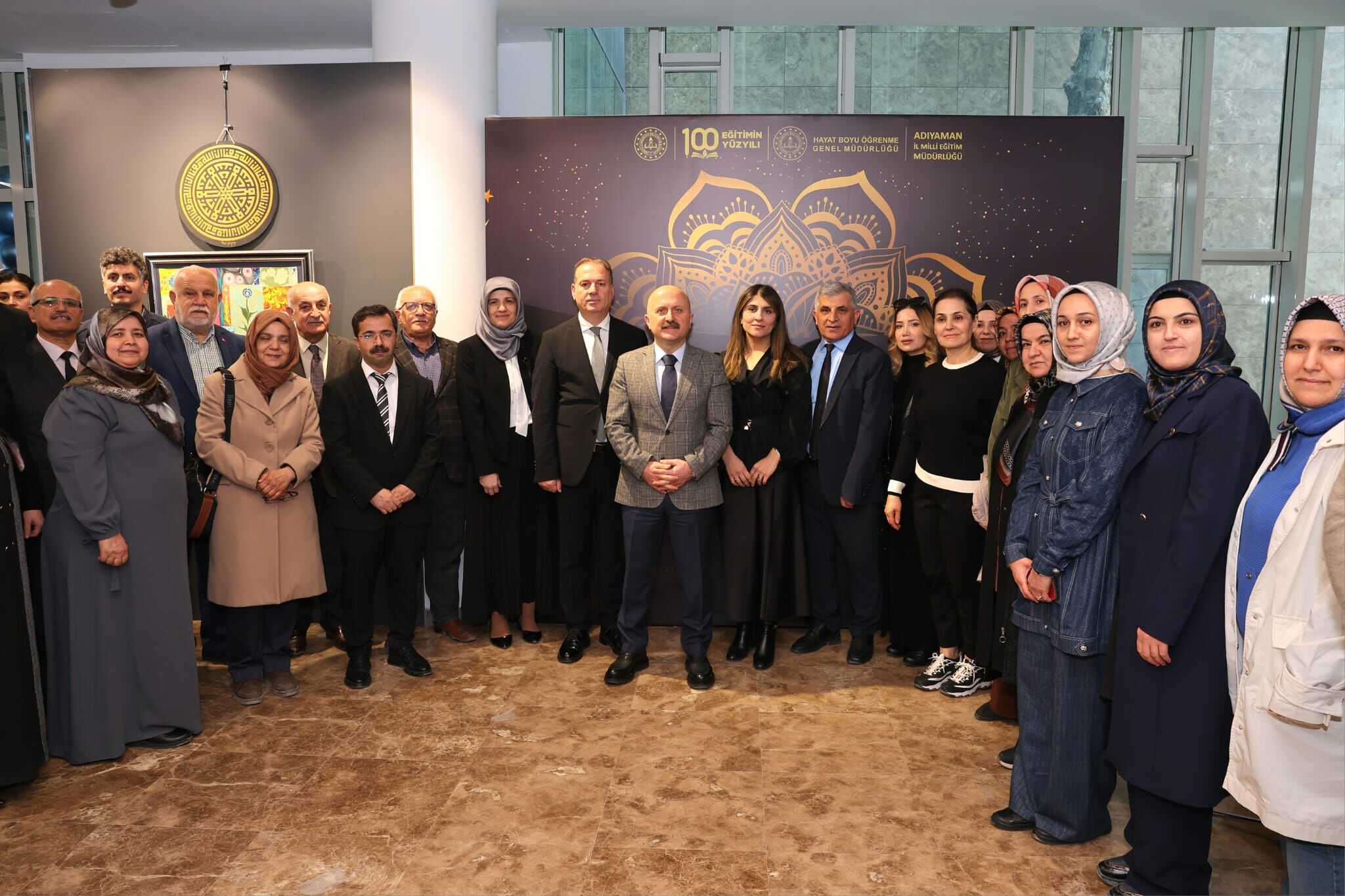 Adıyaman’da Hat, Tezhip Ve Ebru Sergisi Açıldı2