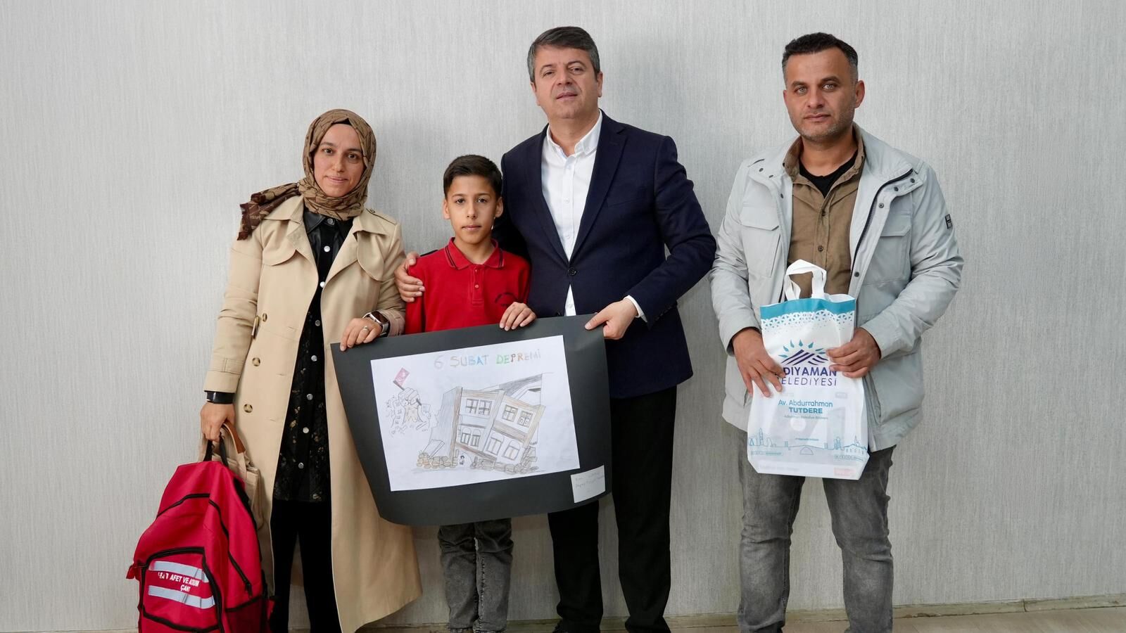 Adıyaman’da Minik Ressamlara Ödül
