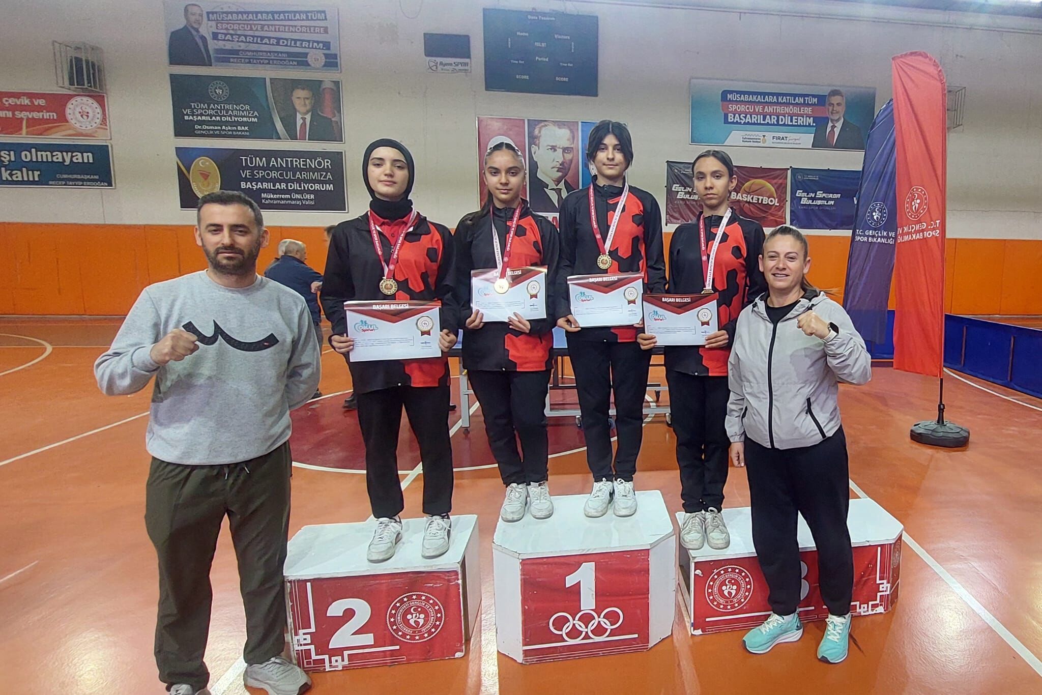 Besni Kız Masa Tenisi Bölge Şampiyonu