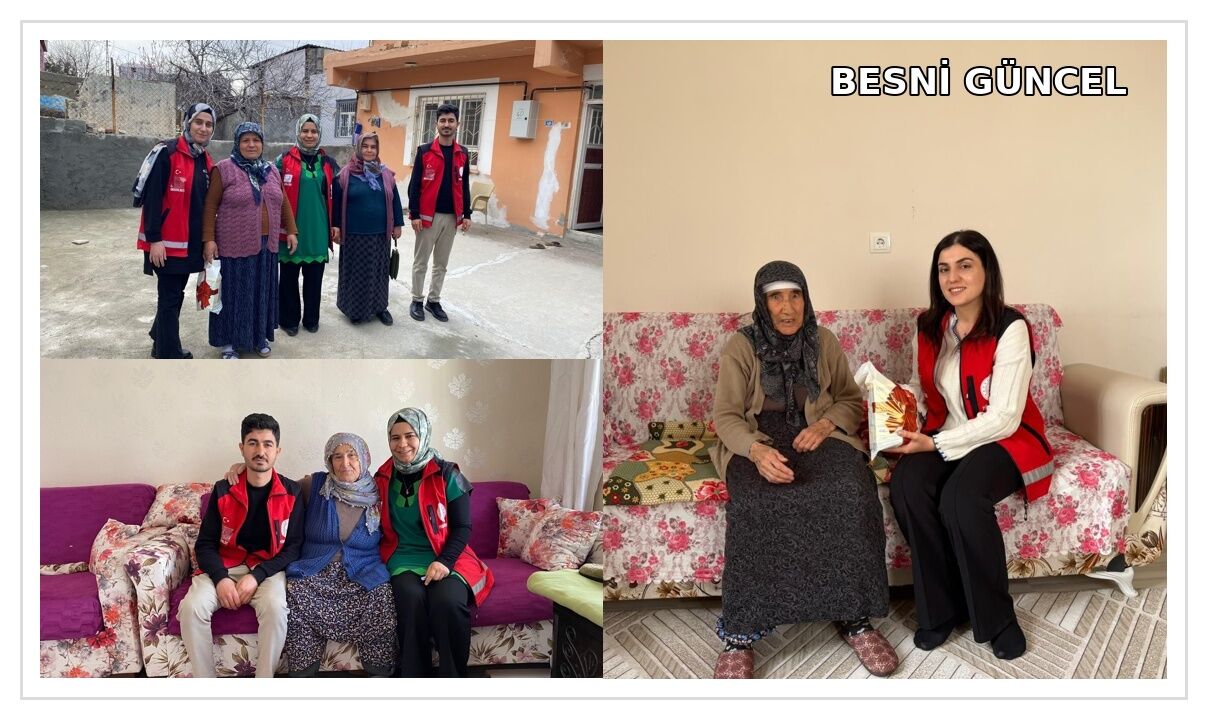 Besni’de Ramazan Ayında 200 Yaşlı Ziyaret Edildi1