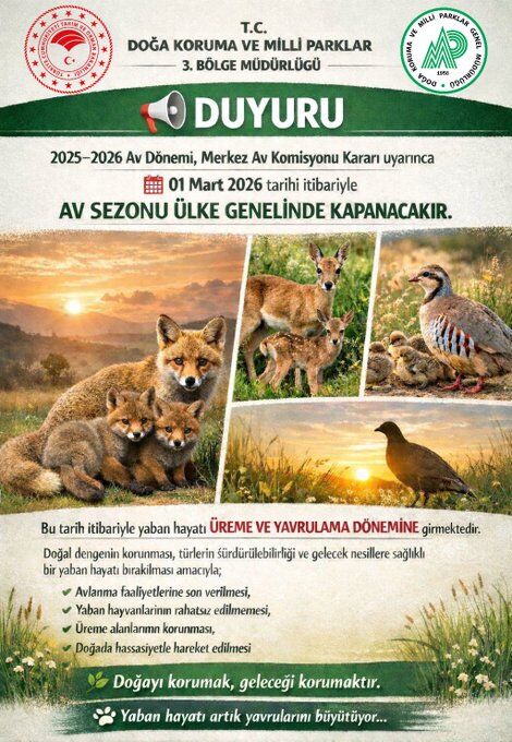 Doğa Koruma Av Sezonu