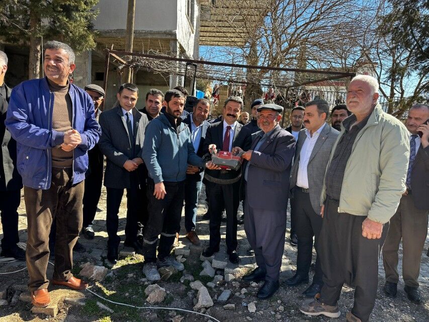 Kargalı Köyü Camisinin Temeli Atıldı