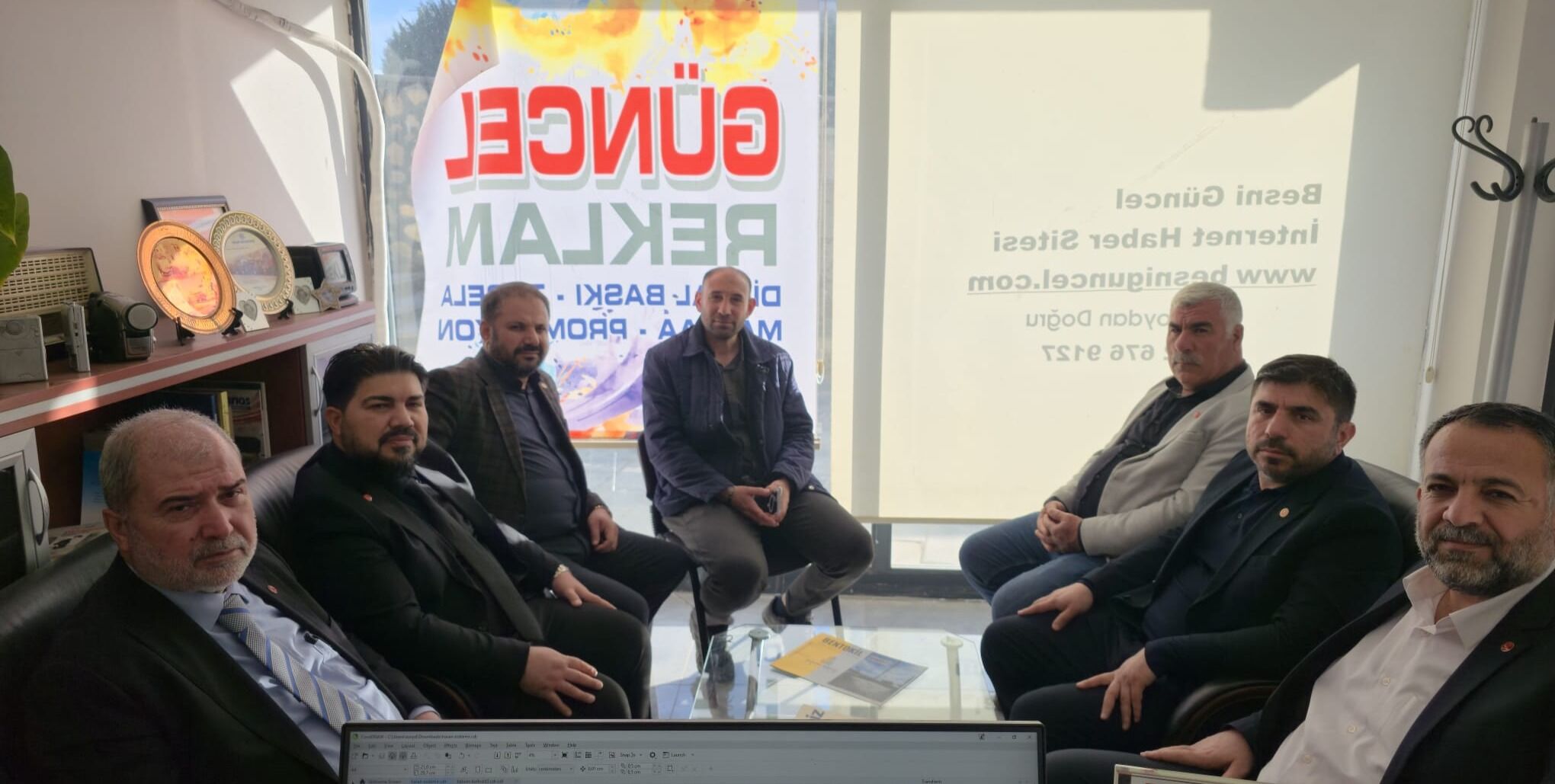 Saadet Partisi Heyetinden Gazetemize Ziyaret