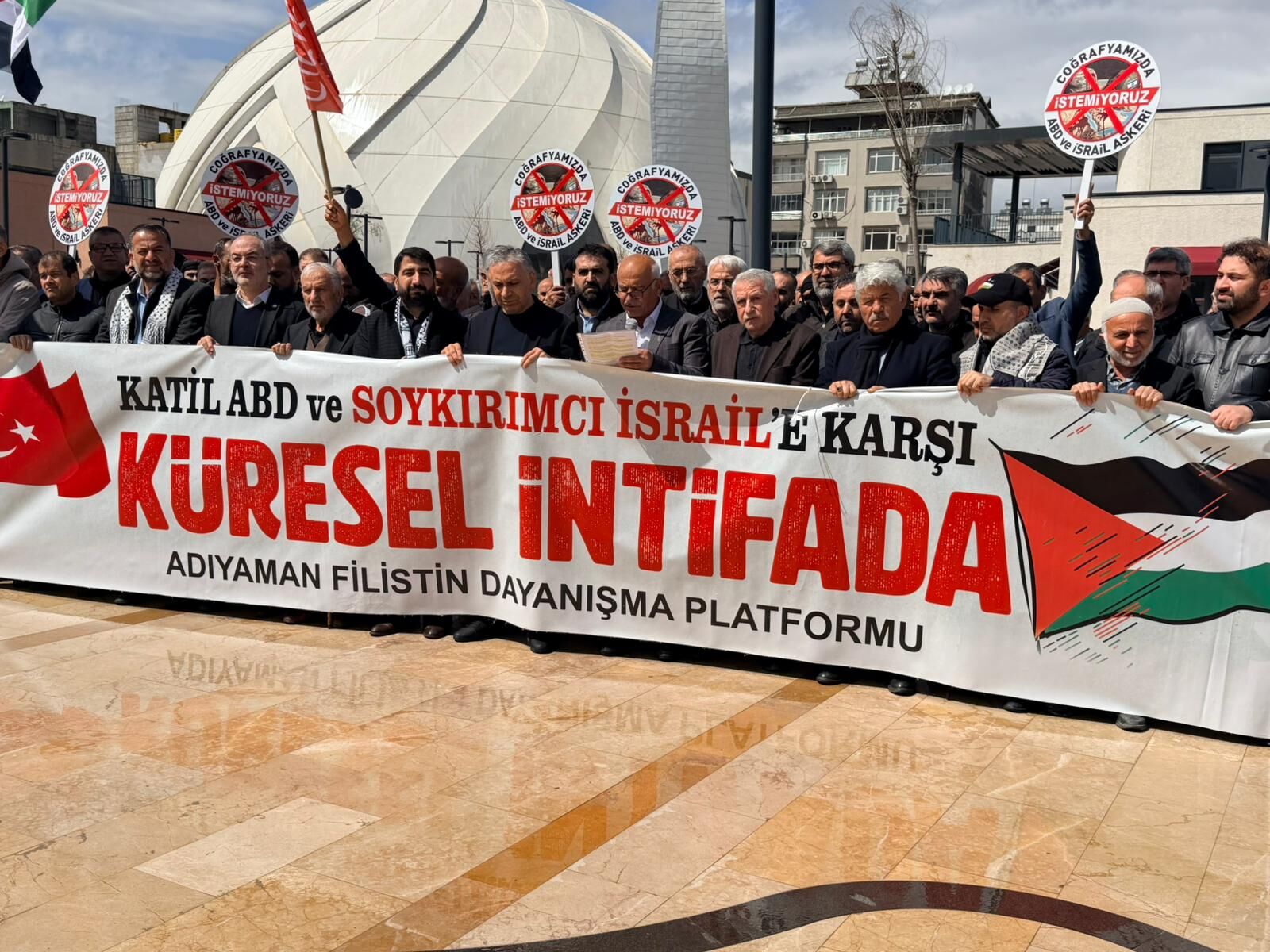 Adıyaman’da İsrail’e Sert Protesto3