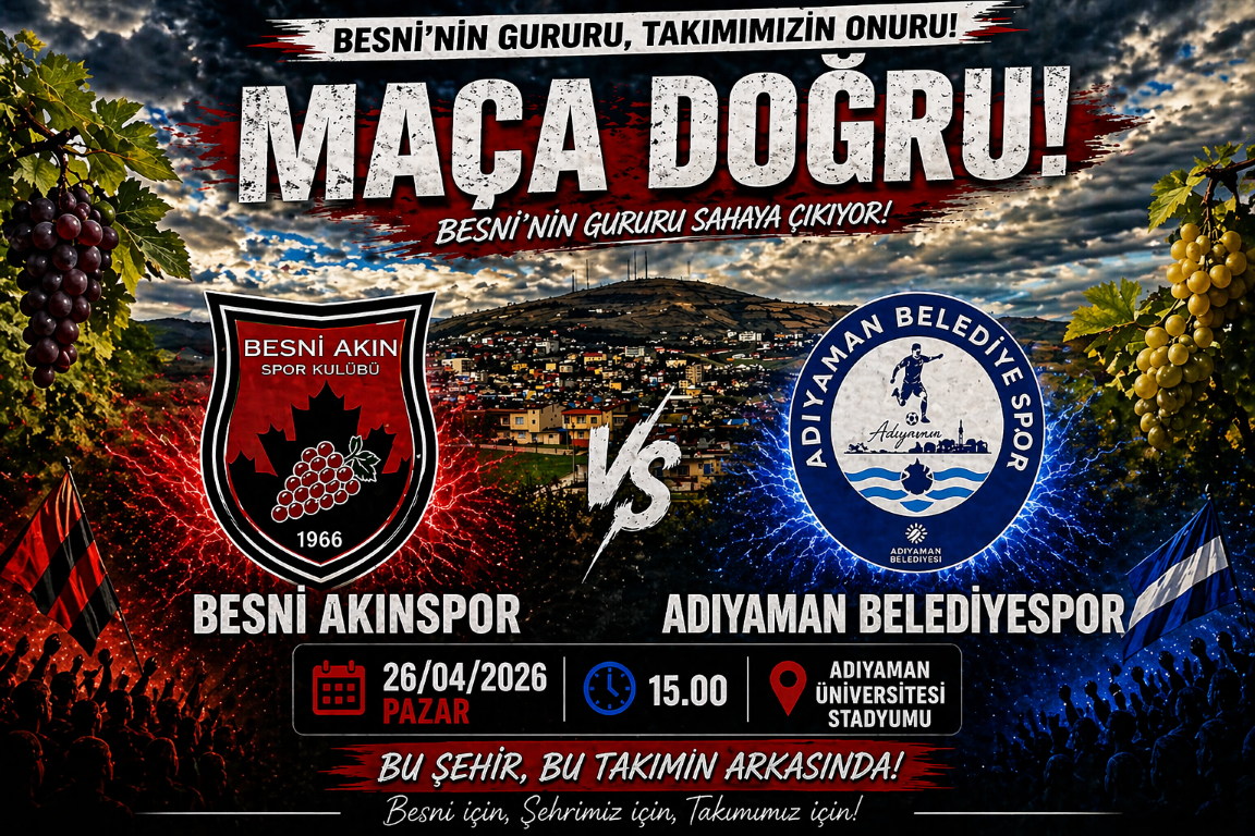 Besni Akınspor Adıyaman Belediye Spor (Orta)