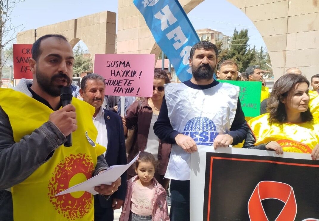 Eğitim Sen Besni’den Okulda Şiddete Tepki