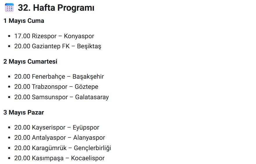 Galatasaray Derbide Fark Attı, Zirvede Fark 7 (2)