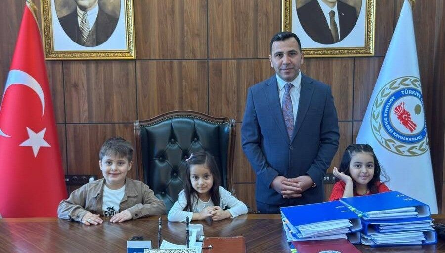 Gölbaşı’nda Kaymakamlık Koltuğu Çocuklara Emanet1