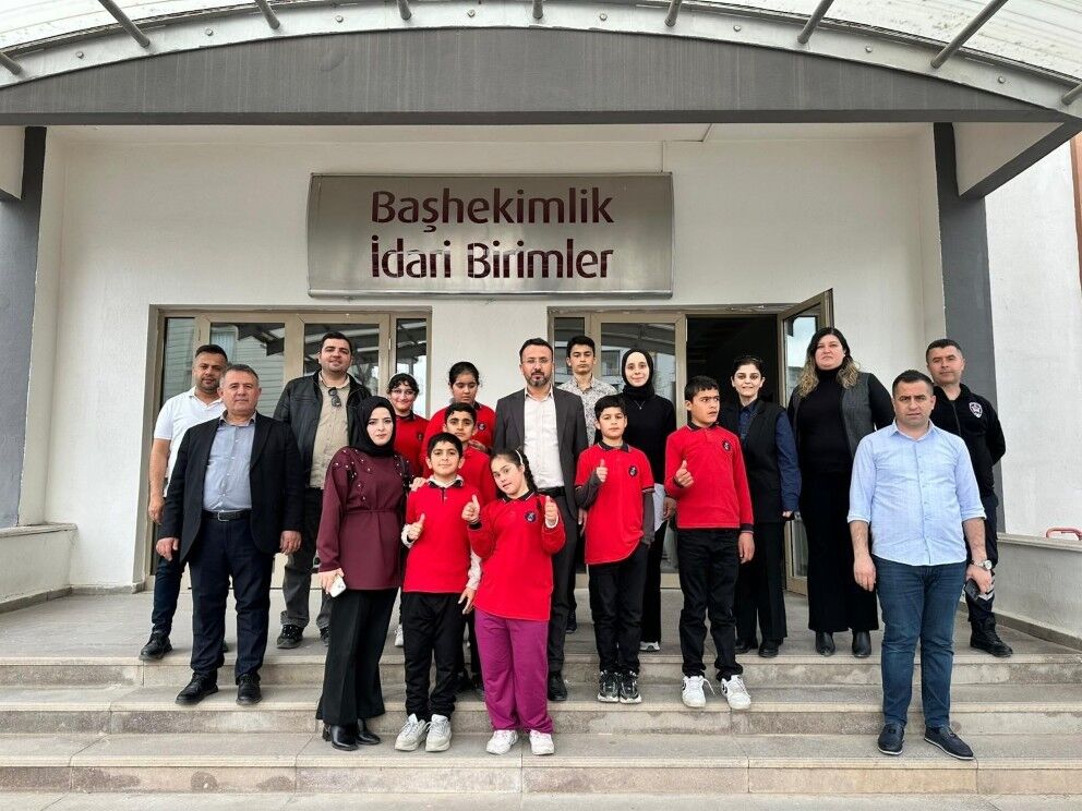Kahta’da Özel Öğrenciler Sağlık Çalışanlarıyla Buluştu2