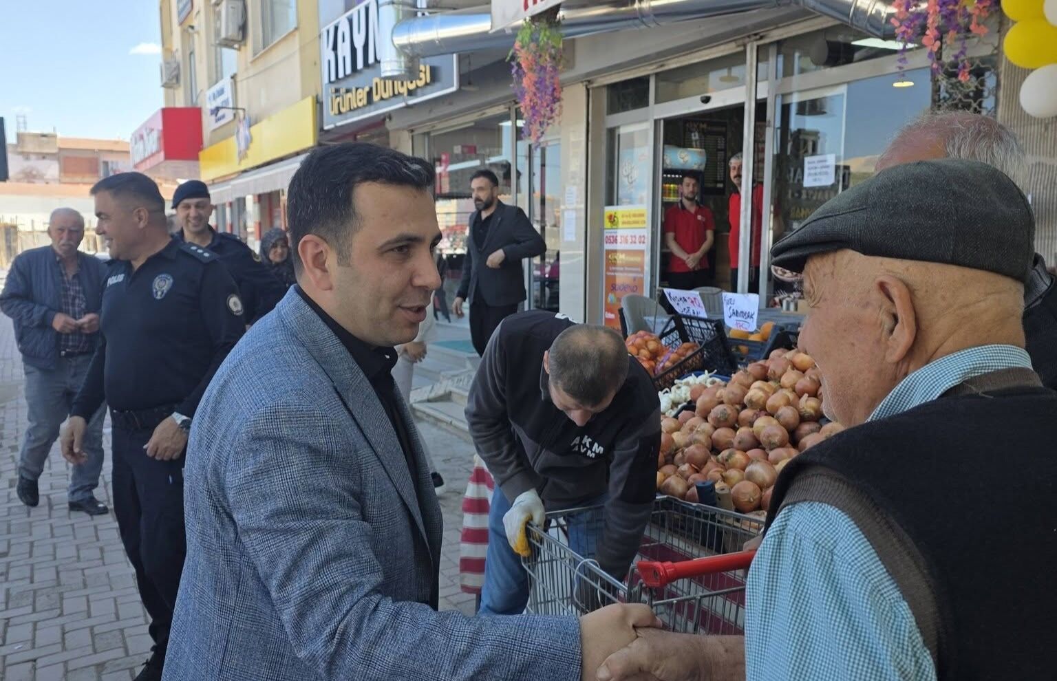 Kaymakam Algın Kermes Katıldı, Esnafla Buluştu1