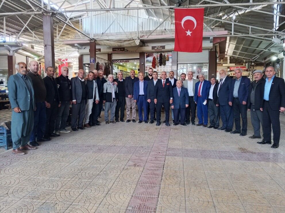 Mhp İl Başkanı Ve Heyeti Besni’de Yoğun İlgi Gördü2