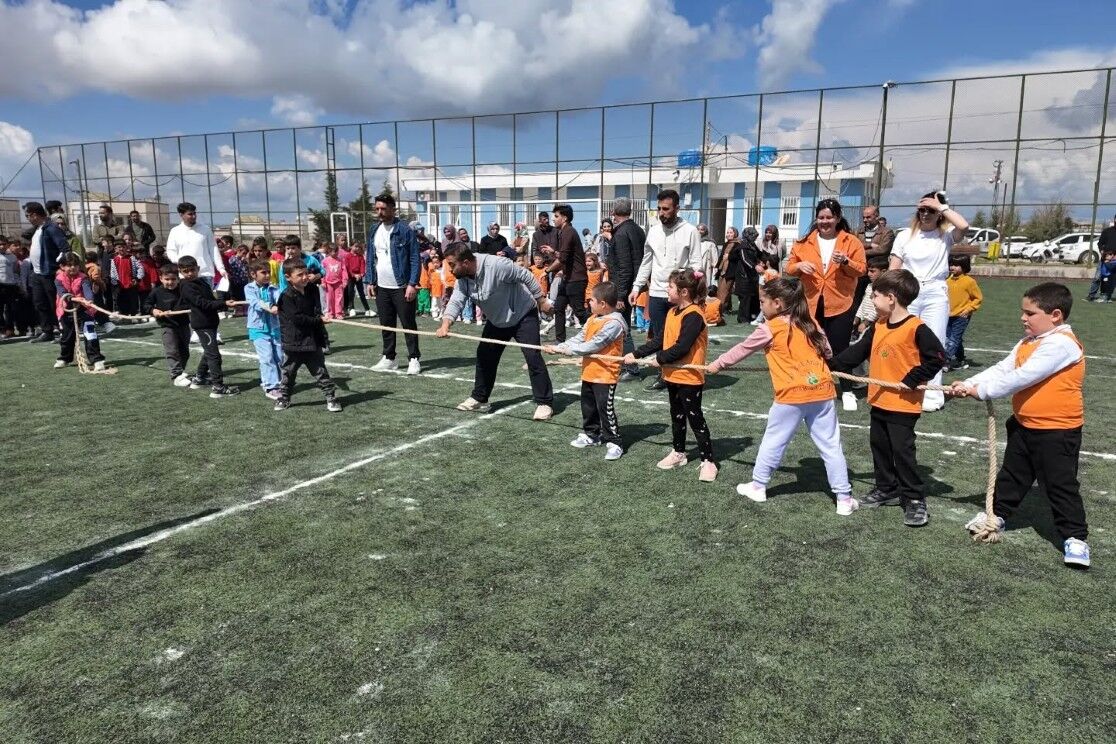 Samsat’ta Renkli Çocuk Şenliği Düzenlendi