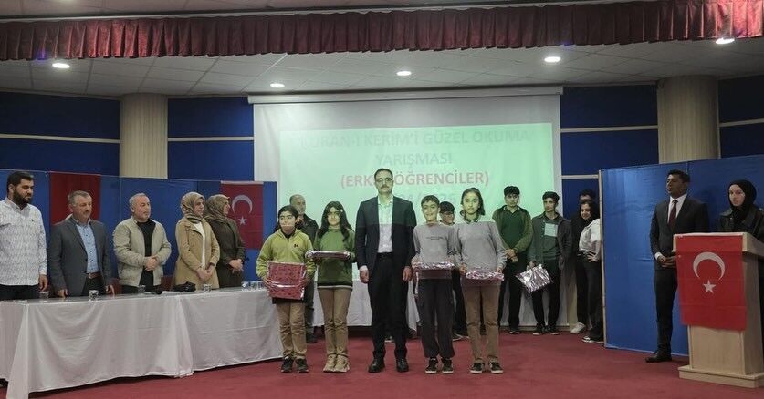Sincik’te Kur’an Okuma Yarışması Düzenlendi