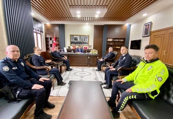 Tut İlçe Emniyetinden Kaymakam Güngör’e Ziyaret