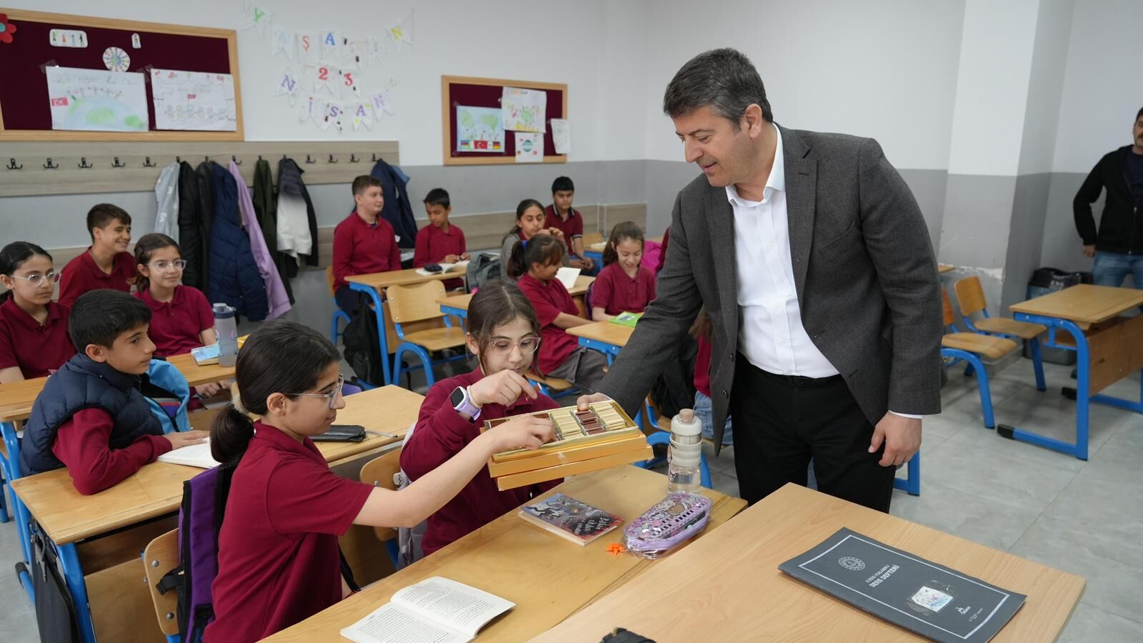 Başkan Tutdere’den Minik Başkan’a Destek (3)