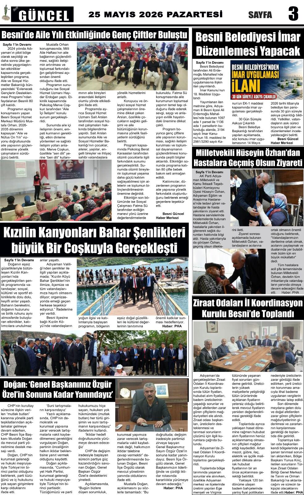 Besni̇ Güncel Gazetesi̇ 25.05.2026 (3)