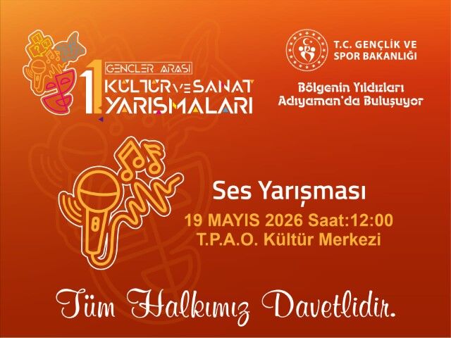 Genç Yetenekler Adıyaman’da Sahne Alacak (Küçük)